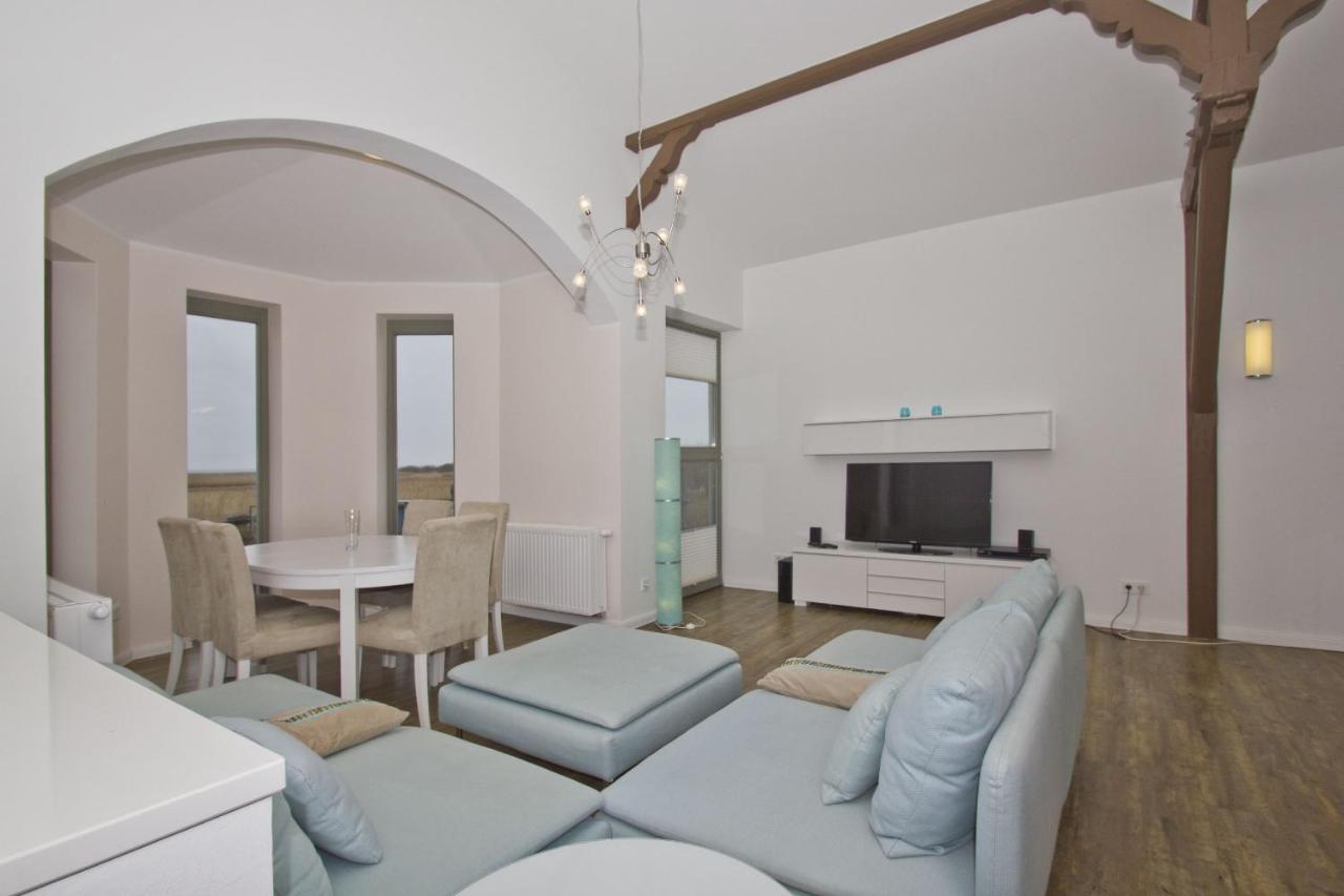 Ferienhaus Distelfink Fewo 04 Terrasse, Meerblick Groß Zicker Zewnętrze zdjęcie